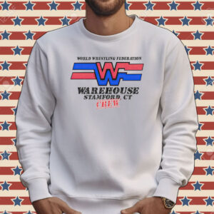 World Wrestling Federation Warehouse Stamford Ct Crew Tee shirt