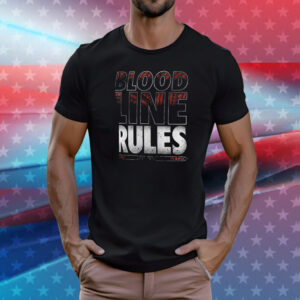 Wrestlemania 40 Bloodline Rules T-Shirt