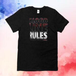 Wrestlemania 40 Bloodline Rules T-Shirt
