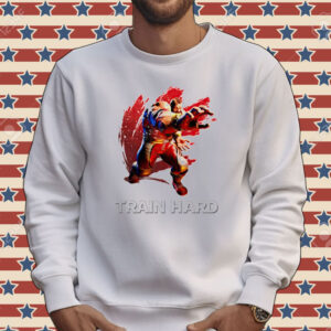 Zangief Street Fighter train hard Tee shirt