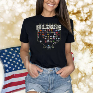 2024 NCAA Men's Baseball College World Series 64 Team Pitchers Duel Shirt