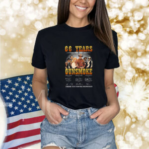 66 Years Gunsmoke Thank You For The Memories Shirt