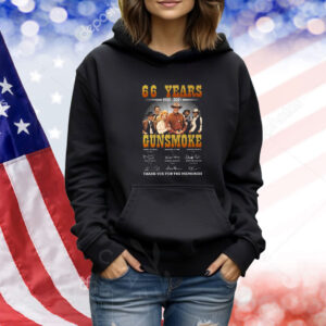 66 Years Gunsmoke Thank You For The Memories Shirt