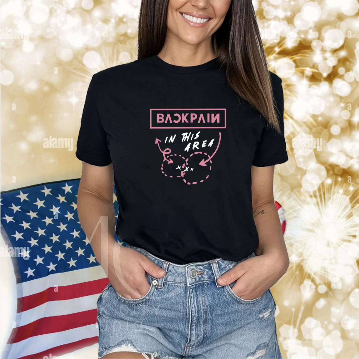 Back Pain In This Area Shirt