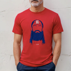 Brandon Marsh Beard Hair Philadelphia Baseball T-Shirts