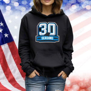 Carolina Panthers 30Th Anniversary Logo Shirt