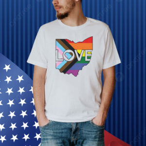 Cleco Ohio Love Progress Pride Shirt