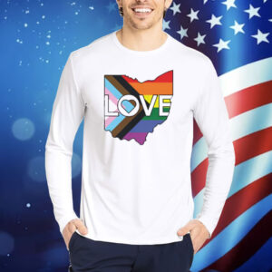 Cleco Ohio Love Progress Pride Shirt