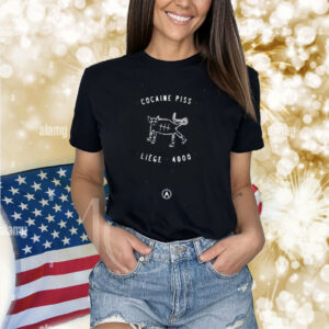 Cocainepiss Store Cocaine Piss Cat Liège 4000 Shirt