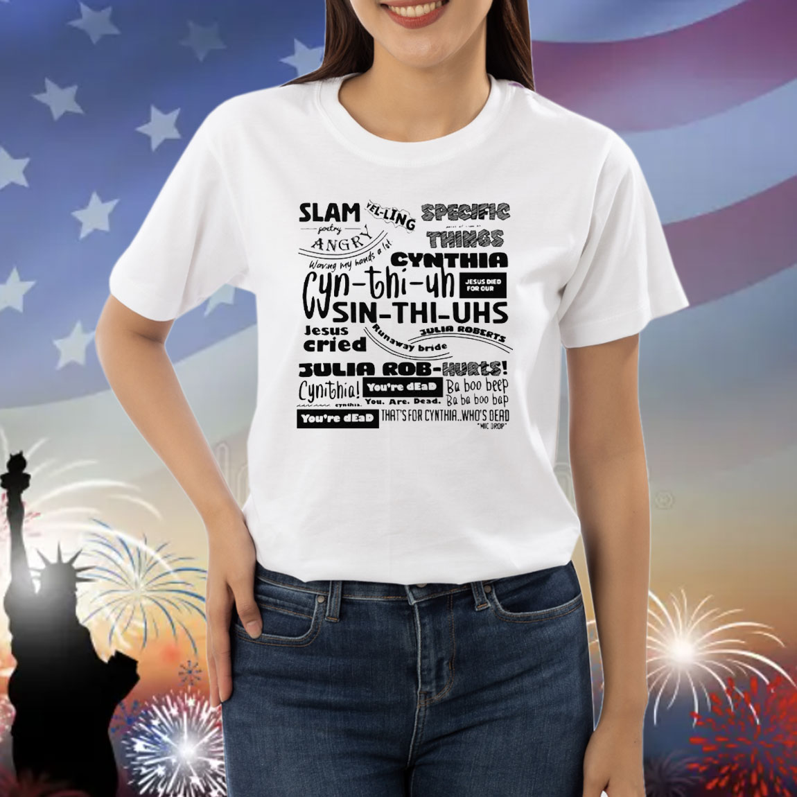 Cynthia Slam Poetry Shirt