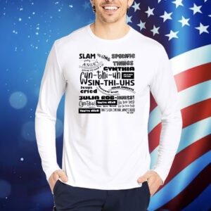 Cynthia Slam Poetry Shirt