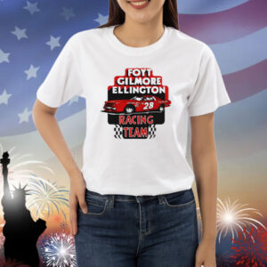 Dale Wearing Foyt Gilmore Ellington Racing Team Shirt