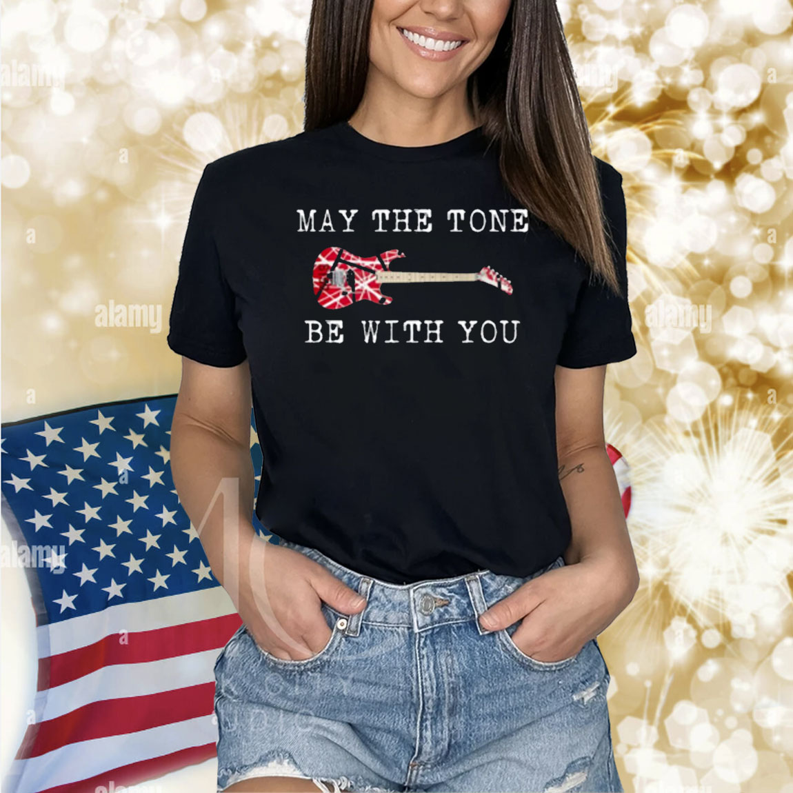 Eddievanhalen May The Tone Be With You Guitar Shirt