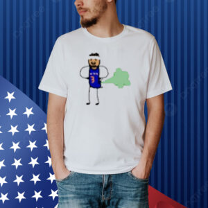 Game 5 Josh Fart Paint Shirt