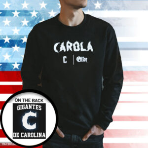 Gigantes de Carolina Black Night Sweatshirt