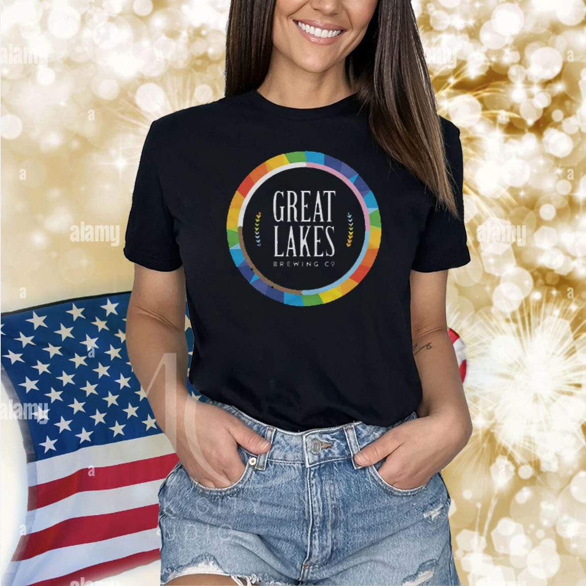 Great Lakes Brewing Company Pride Circle Shirt