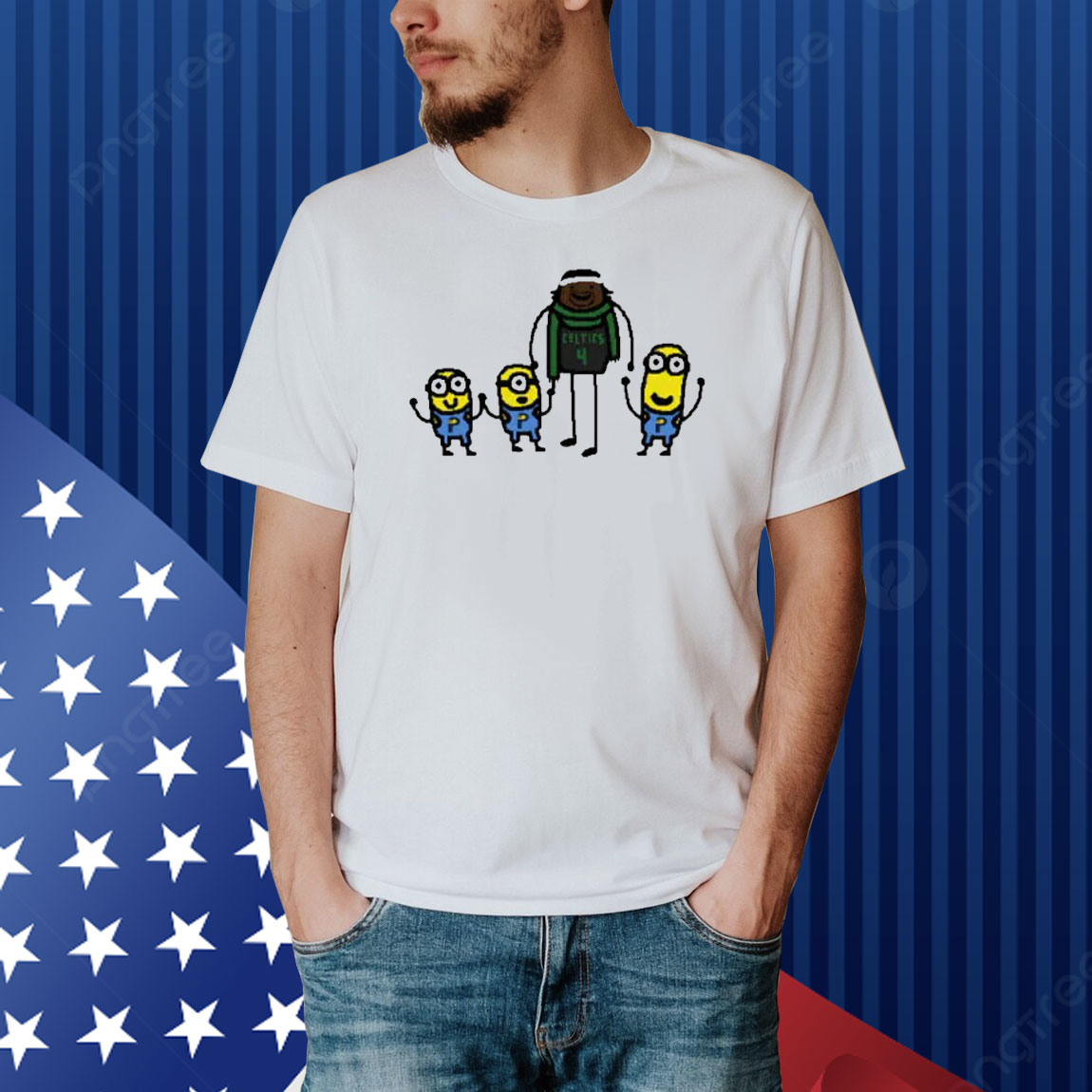Gru Holiday Jrue Holiday Boston Celtics Minions Shirt