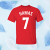 Hamas 7 Manchester United Shirt