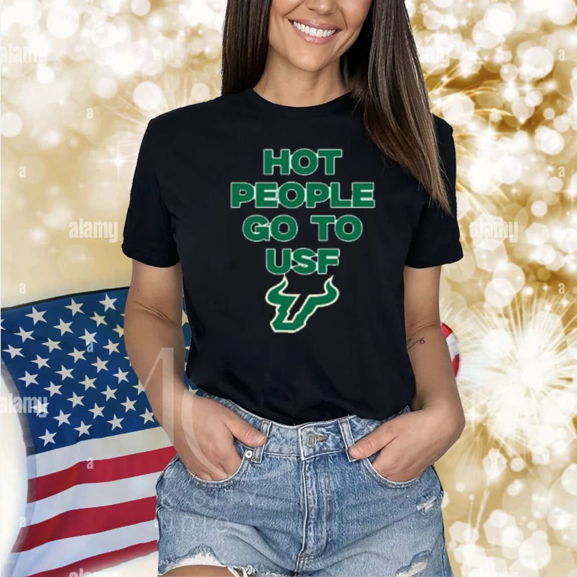 Hot People Go To Usf Shirt