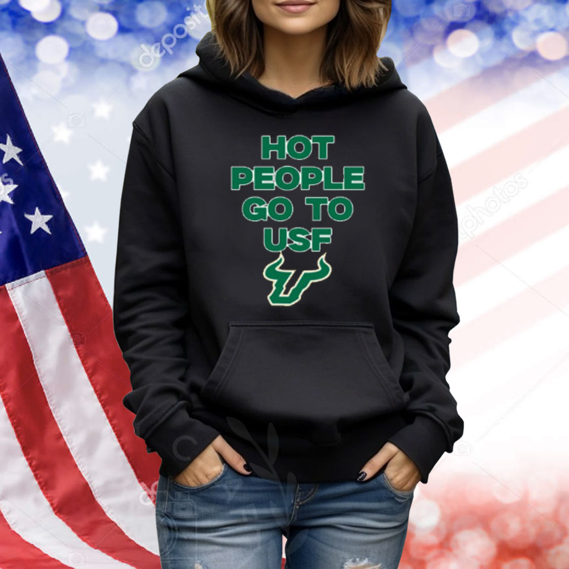 Hot People Go To Usf Shirt