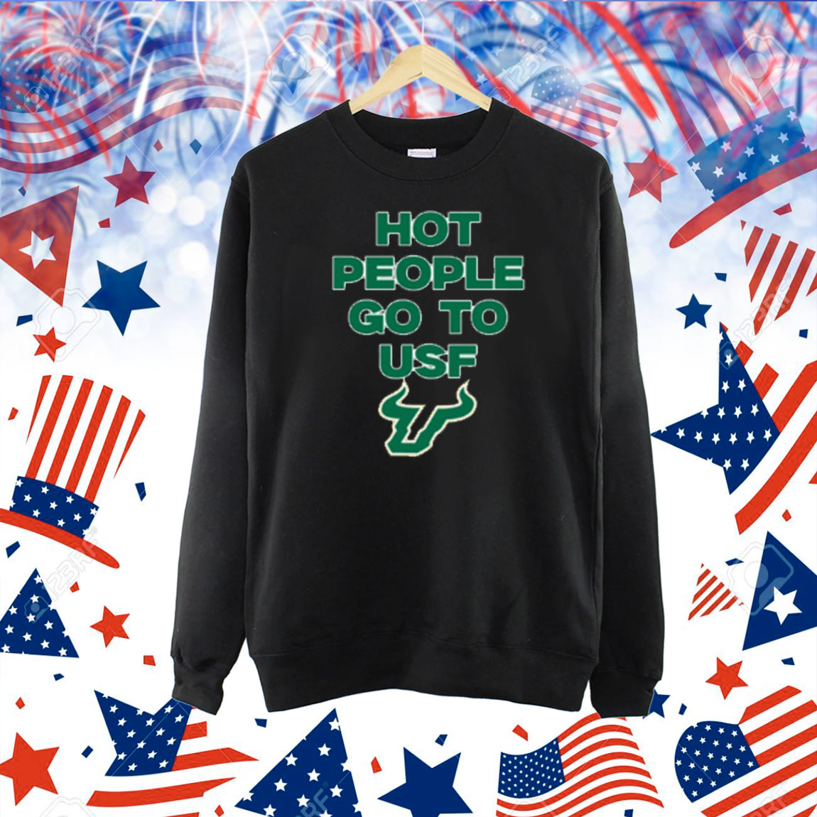 Hot People Go To Usf Shirt