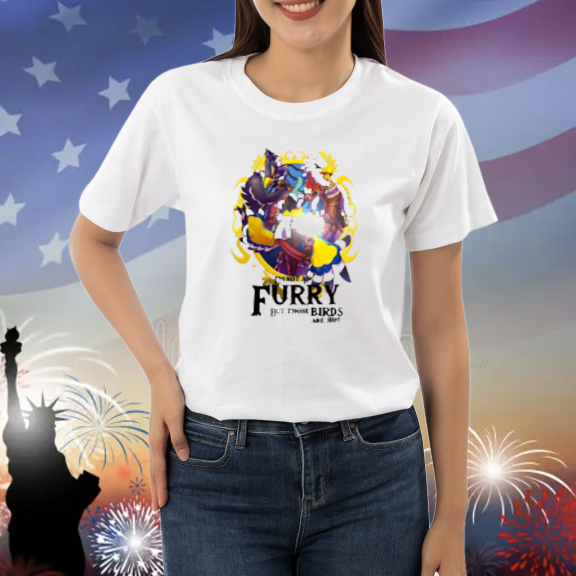I'm Not A Furry But Those Birds Are Hot Shirt