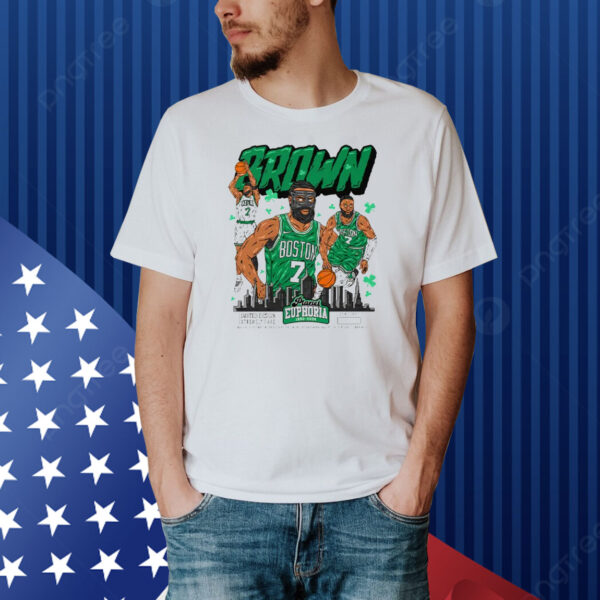Jaylen Brown Boston Celtics Planet Euphoria Shirt
