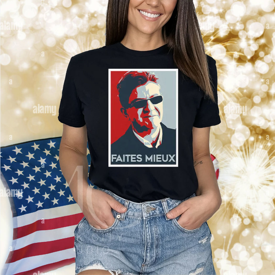 Jean-luc Mélenchon FAITES MIEUX Shirt