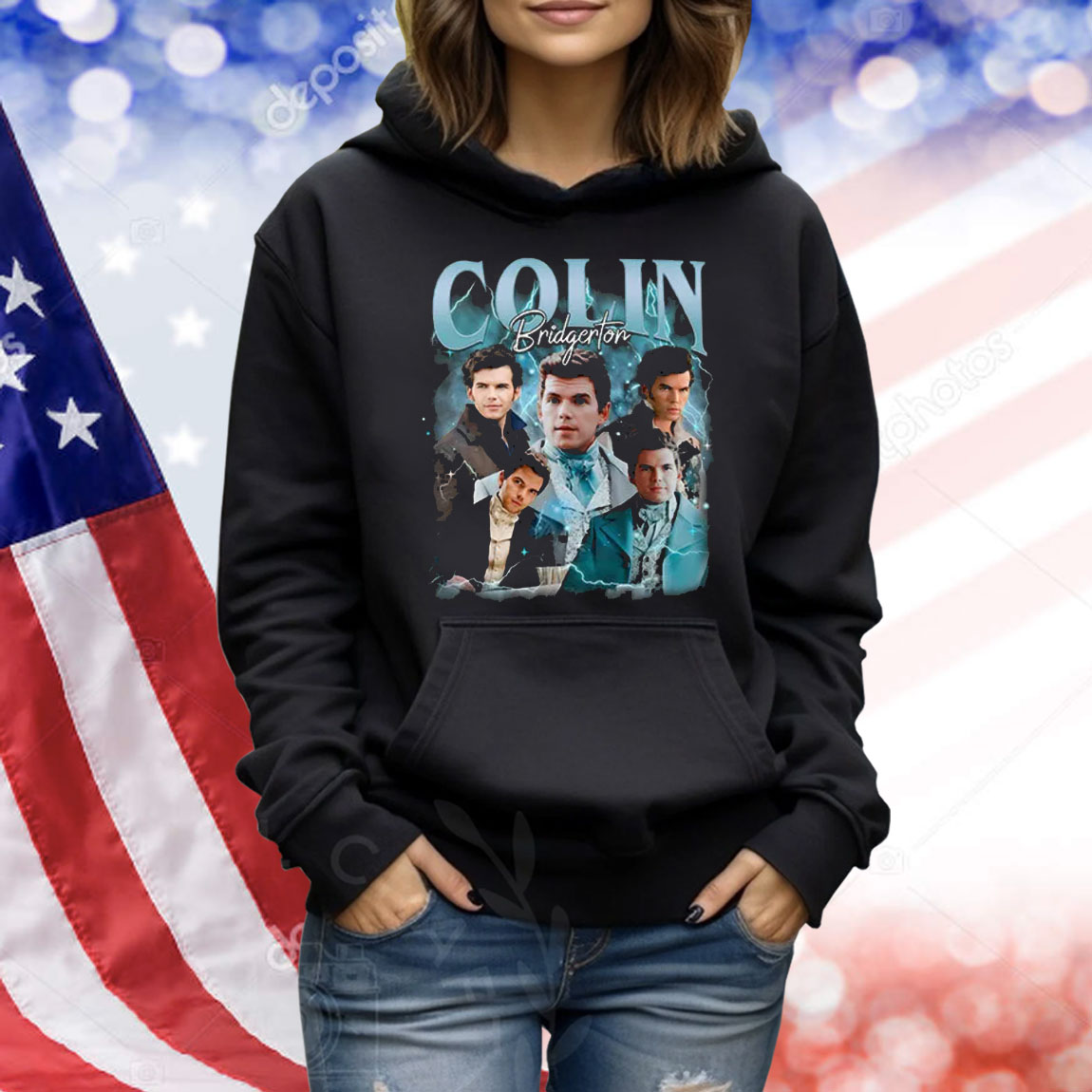 Luke Newton Colin Bridgerton Shirt