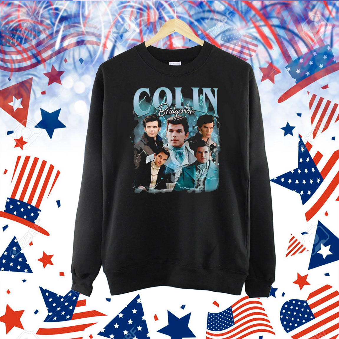 Luke Newton Colin Bridgerton Shirt