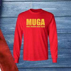 MUGA Make Ukraine Great Again Logo Longsleeve