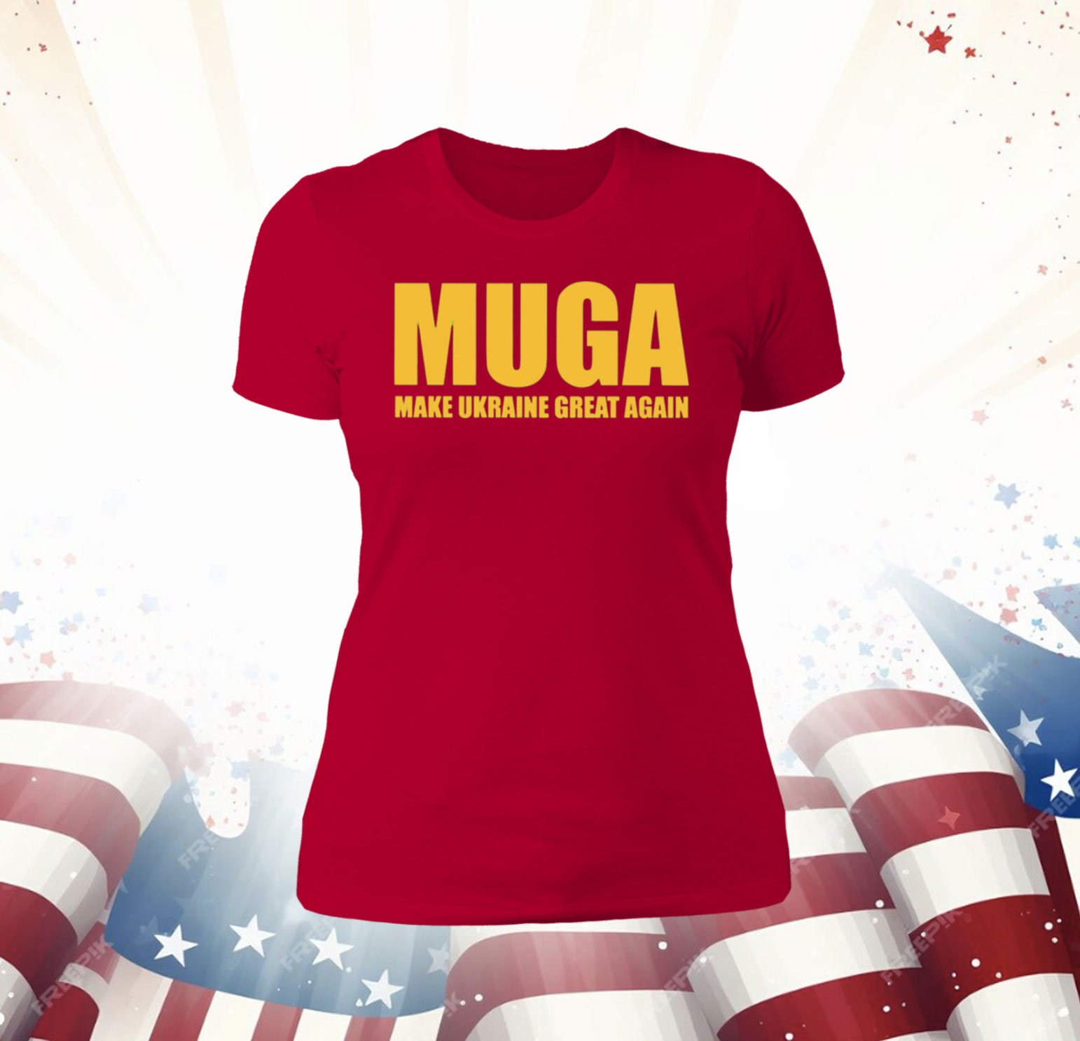 MUGA Make Ukraine Great Again Women Shirt