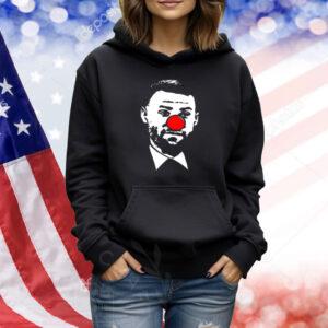 Mike Grinnell Wearing Paul Bissonnette Clown Shirt