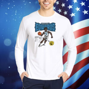 Minnesota Timberwolves Comic Book Anthony Edwards Shirt