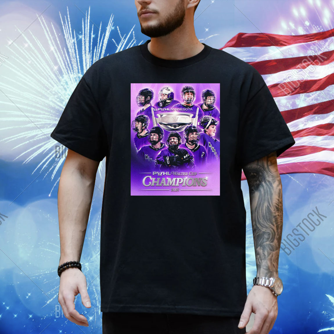 Pwhl Minnesota Walter Cup Champions Shirt