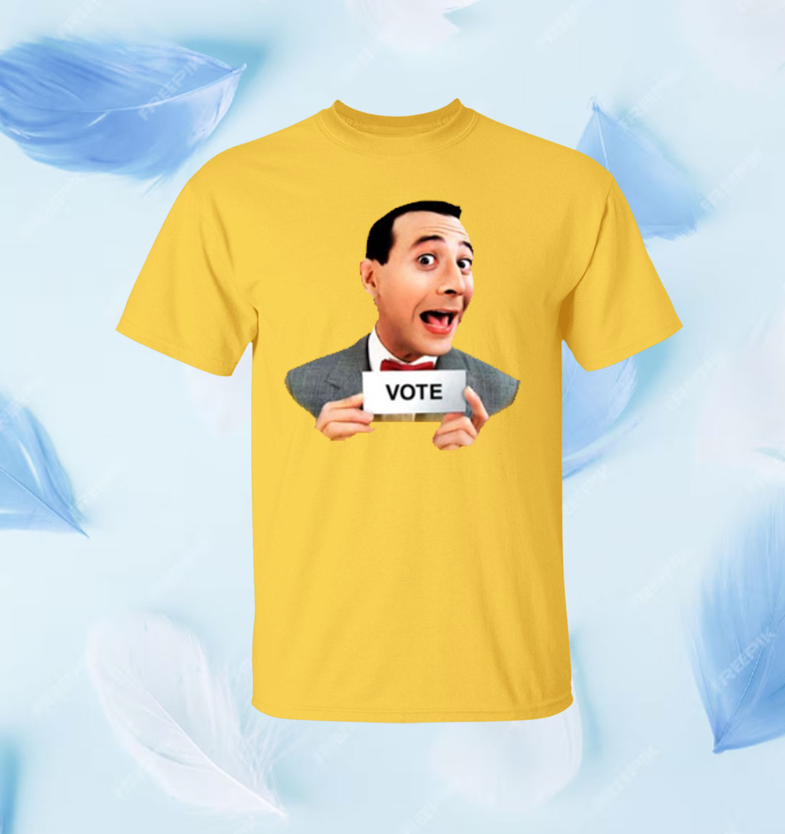 Peewee Shop Secret Word Vote Shirt