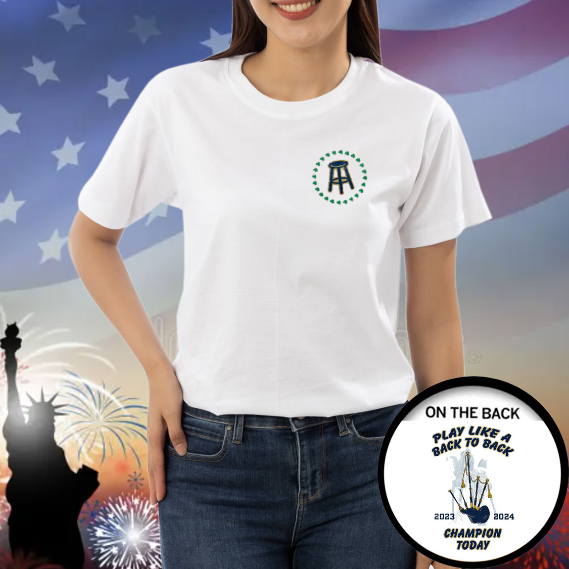 ND Back to Back Champions Pocket Shirt