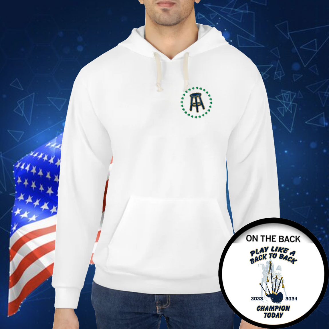 ND Back to Back Champions Pocket Shirt