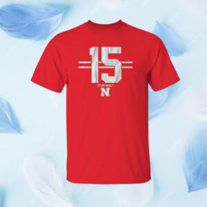Nebraska Football: Dylan Raiola Name & Number Shirt