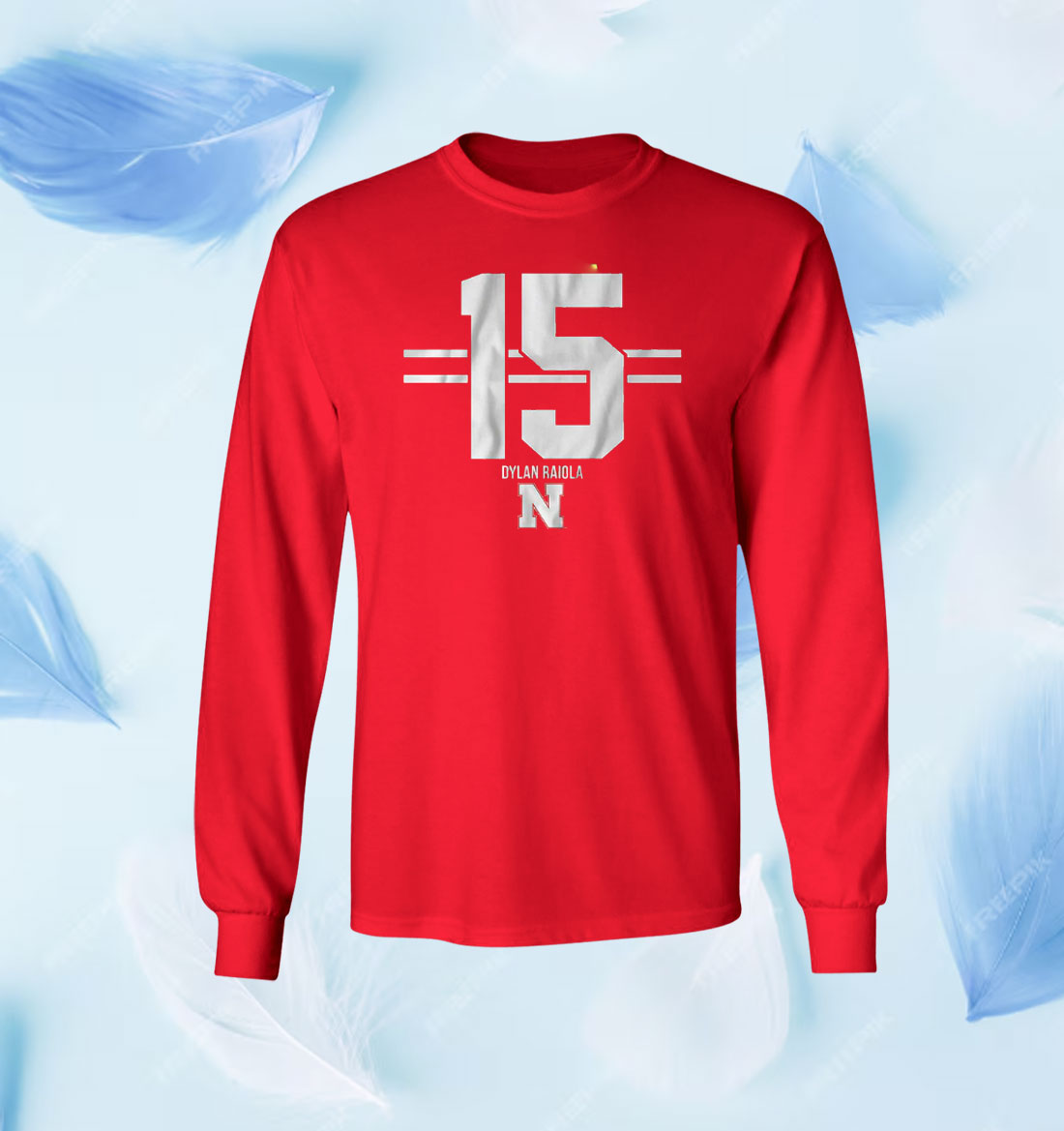 Nebraska Football: Dylan Raiola Name & Number Shirt