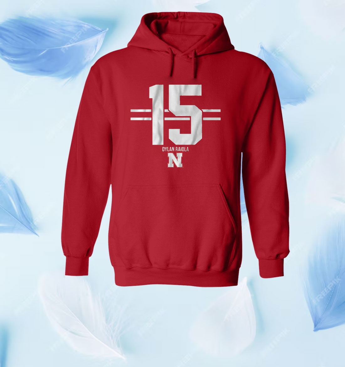 Nebraska Football: Dylan Raiola Name & Number Shirt