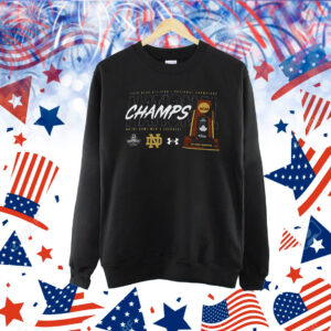 Notre Dame Fighting Irish 2024 Ncaa Men’s Lacrosse National Champions Trophy Shirt
