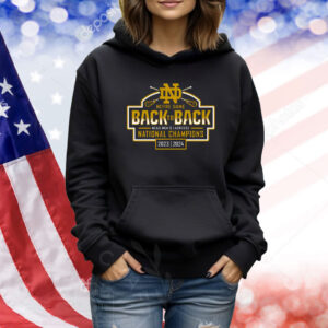 Notre Dame Fighting Irish Back-To-Back Ncaa Men’s Lacrosse National Champions Shirt