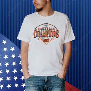 Oklahoma State Cowboys 2024 Big 12 Baseball Conference Tournament Champions Curveball Break Shirt