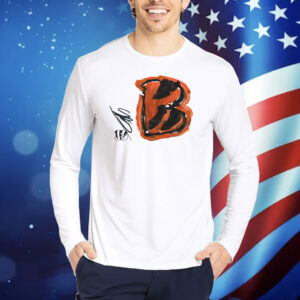 Rookies Paint Cincinnati Bengals by Jermaine Burton Shirt