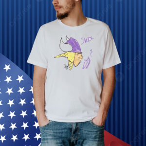 Rookies Paint Minnesota Vikings by Dallas Turner Shirt