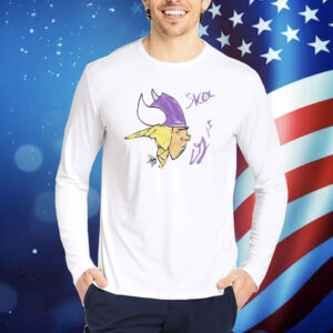 Rookies Paint Minnesota Vikings by Dallas Turner Shirt