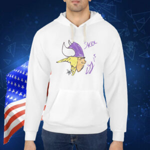 Rookies Paint Minnesota Vikings by Dallas Turner Shirt