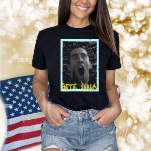 Ryanmiw Bite Down Nicolas Cage Shirt