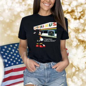 Shadow The Hedgehog I Just Love Latinas Sonic Shirt